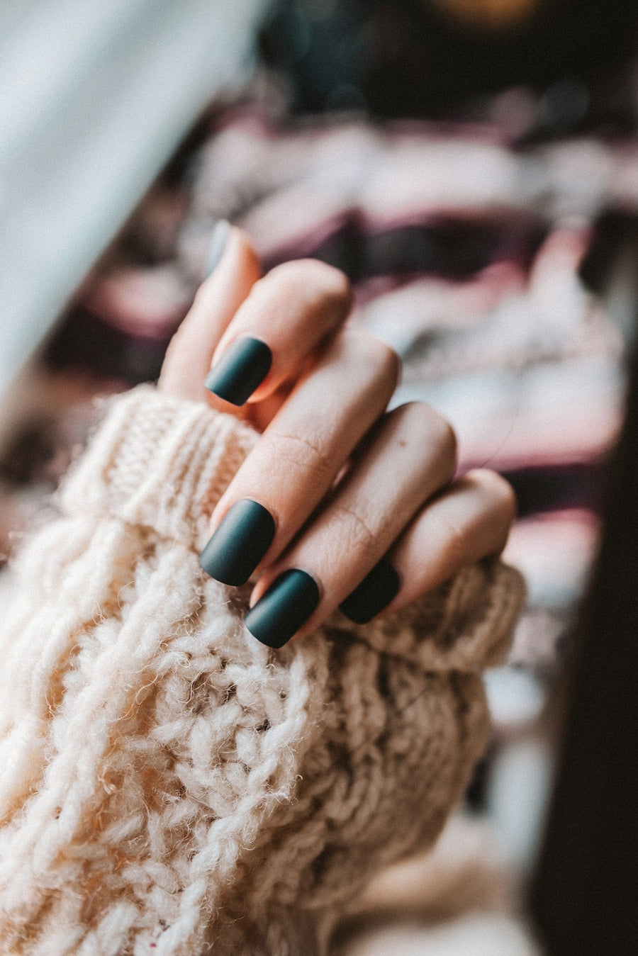 How to size press-on nails at home