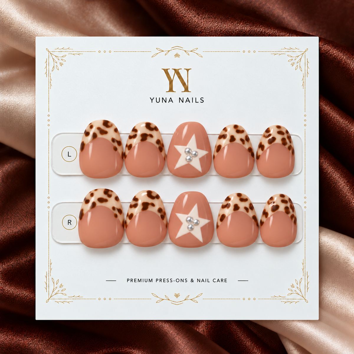 Yuna press-on nail set and application essentials