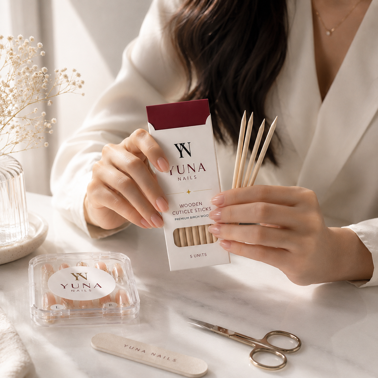 Wooden Cuticle Sticks