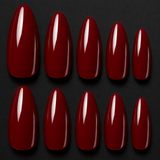 Scarlet Red Press-On Nails
